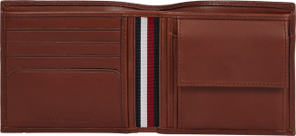 TOMMY HILFIGER WALLET PREMIUM LEATHER CC & COIN